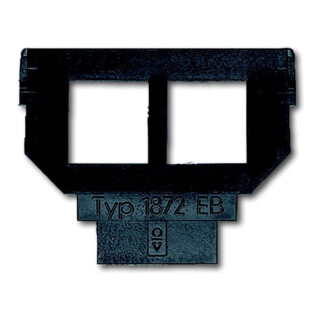 Busch-Jaeger Sockel für 1758... f. Mod.-Jack 2x6u.8p 1872 EB