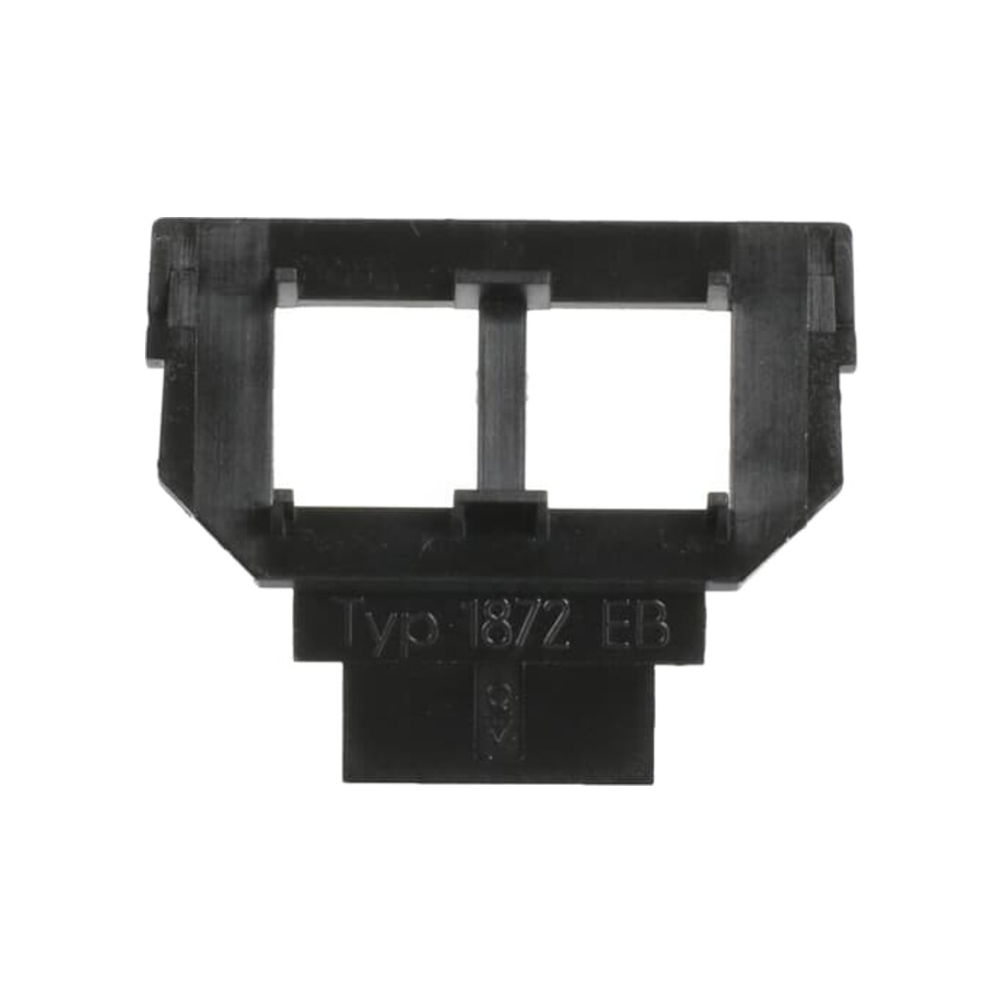 Busch-Jaeger Sockel für 1758... f. Mod.-Jack 2x6u.8p 1872 EB
