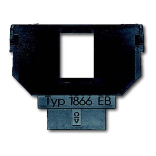 Busch-Jaeger Socle pour 1758... p. prise Mod.-Jack 6+8 pôles 1866 EB