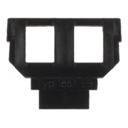 Busch-Jaeger Socle pour 1758... pour Mod.-Jack 2x6u.8p 1867 EB-3