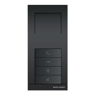 Busch-Jaeger Station intérieure audio 83210 anthracite mat AP-681