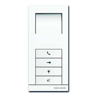 Busch-Jaeger Station intérieure audio blanc mat studioweiß 83210 AP-624