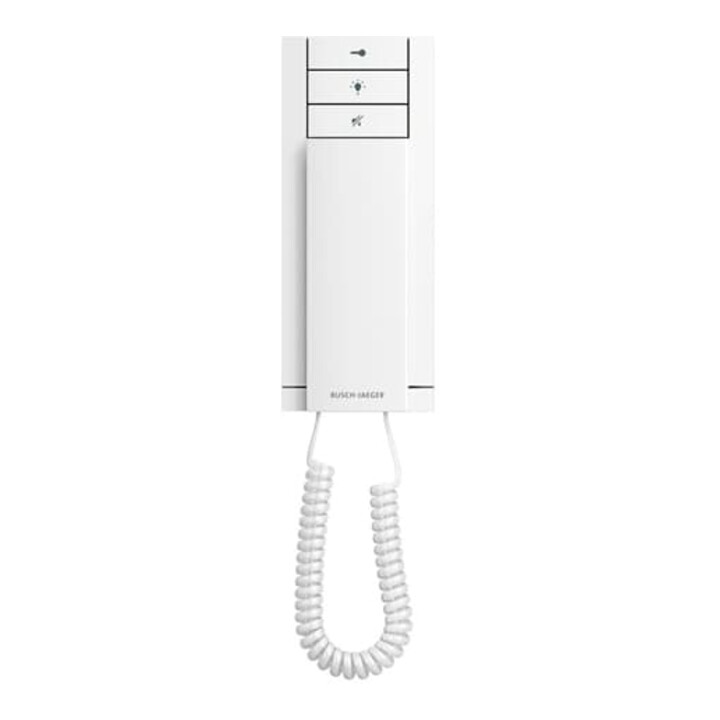 Busch-Jaeger Station intérieure audio combiné blanc studio mat 83205 AP-624