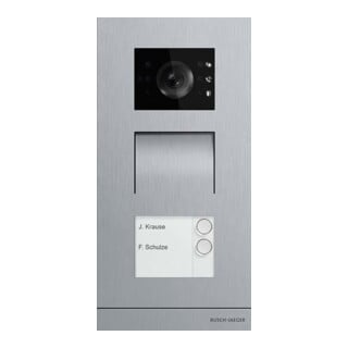 Busch-Jaeger Station vidéo extérieure 2 voies H81381P2-S-03