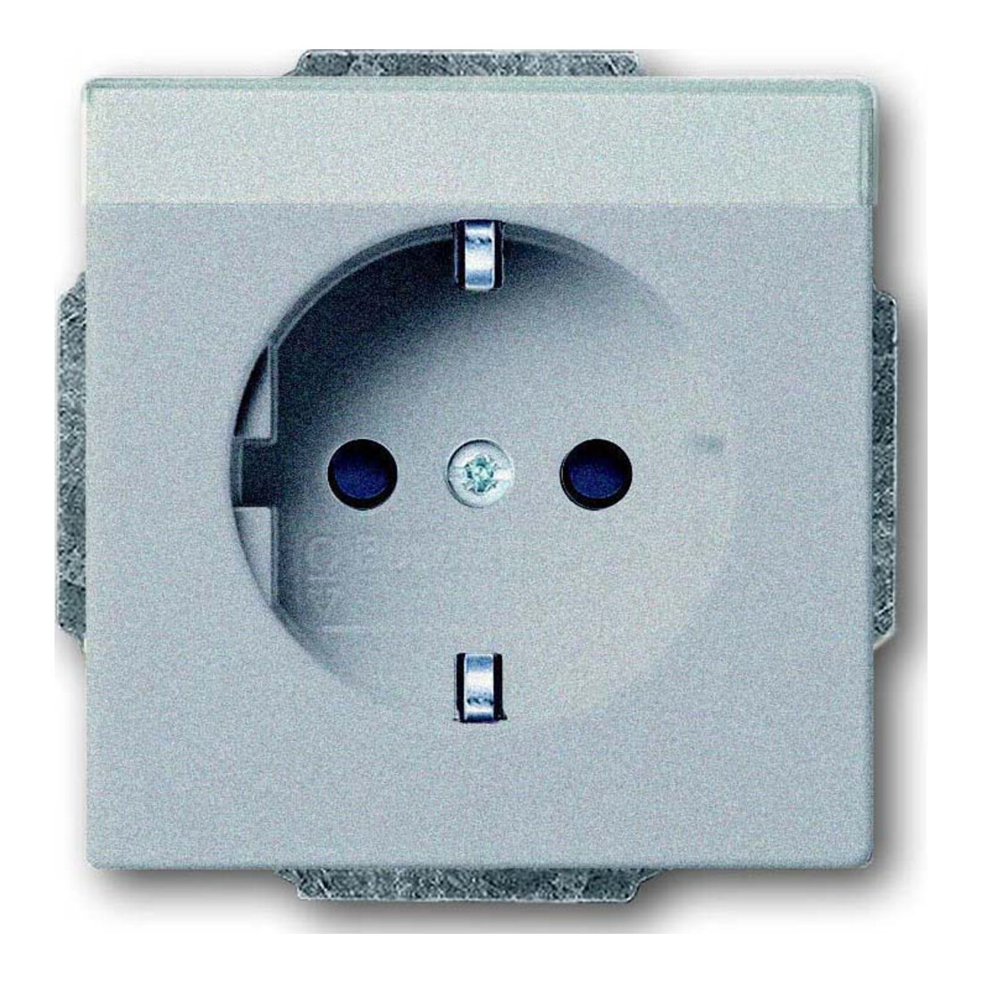 Busch-Jaeger Steckdosen-Einsatz alusi m.Besch.feld 2P+E16A 20 EUN-83