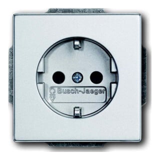 Busch-Jaeger Steckdosen-Einsatz alusi Schuko 2P+E 16A 250V 20 EUCKS-83
