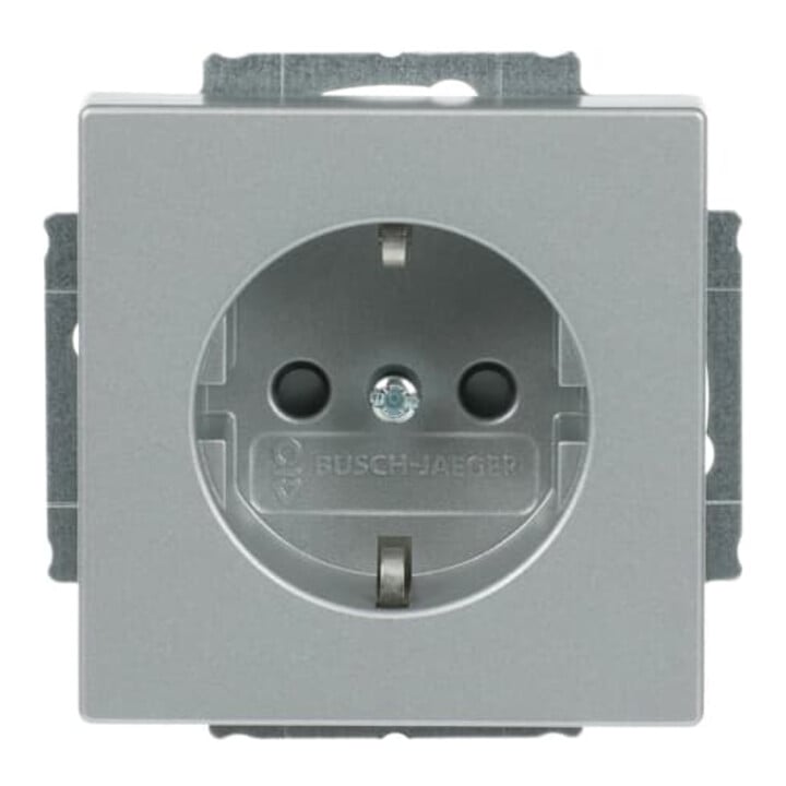 Busch-Jaeger Steckdosen-Einsatz alusi Schuko 2P+E 16A 250V 20 EUCKS-83