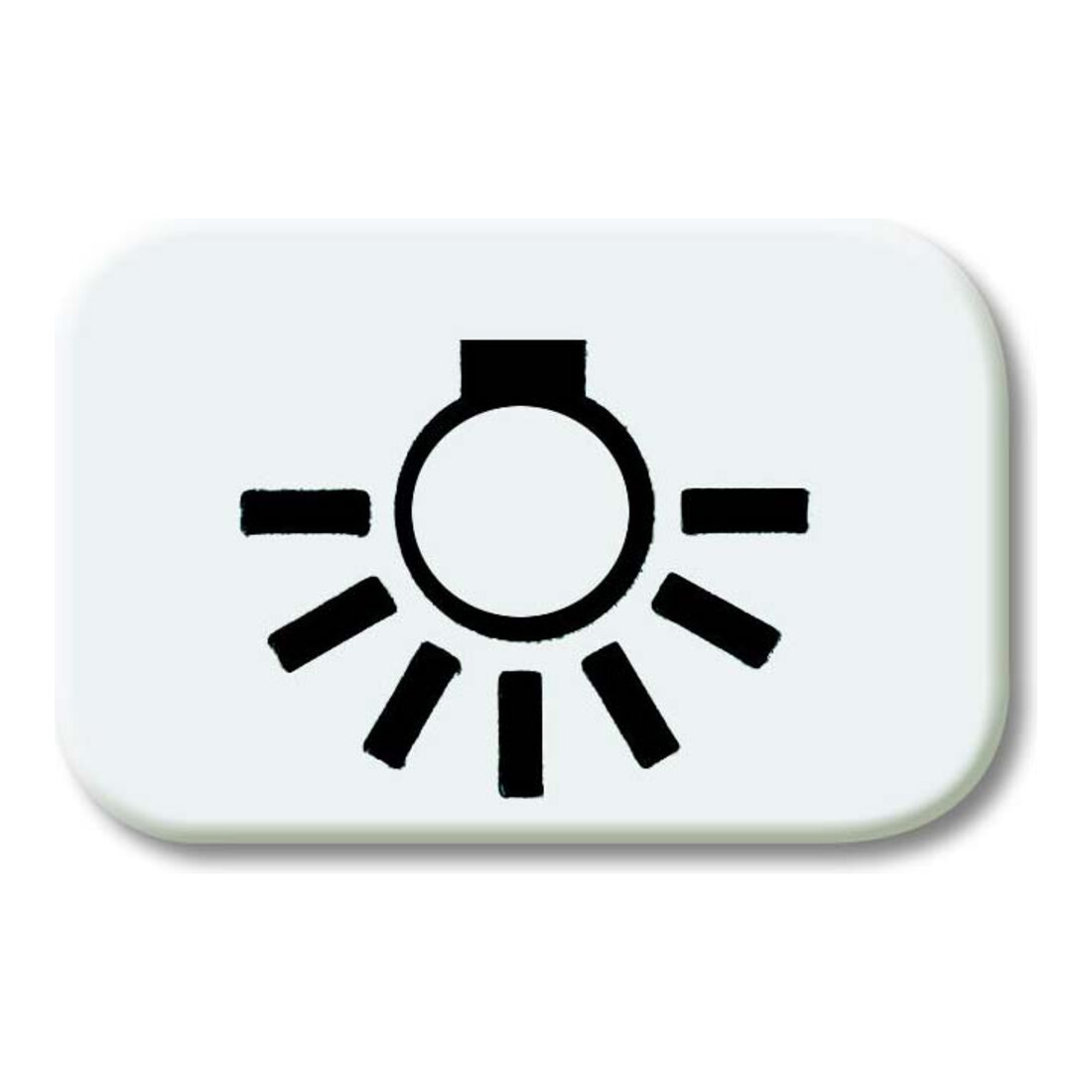 Busch-Jaeger Symbole de bouton-poussoir aws Licht 2525 LI-214