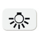 Busch-Jaeger Symbole de bouton-poussoir aws Licht 2525 LI-214