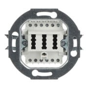 Busch-Jaeger TAE-Anschlussdose aws 2x6/6 NFF 0242/04-2