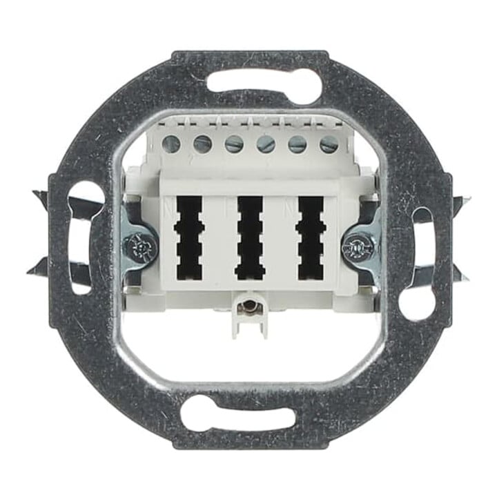 Busch-Jaeger TAE-Anschlussdose aws 3x6 NFN 0243/04