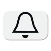 Busch-Jaeger Tastersymbol aws Klingel 2525 KI-214-3