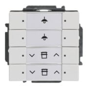 Busch-Jaeger Tastsensor 4fach mit Busankoppler 6127/01-84-1