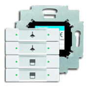 Busch-Jaeger Tastsensor 4fach mit Busankoppler 6127/01-84-2