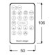 Busch-Jaeger Télécommande IR pour Präsenz tech 6843
