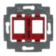 Busch-Jaeger Tragring f.Modular-Jack roter Sockel 1812