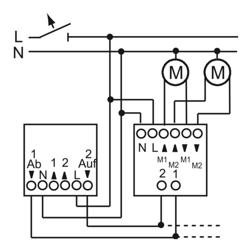 Busch-Jaeger Trennrelais 2f. 6415
