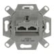 Busch-Jaeger UAE-Doseneinsatz Cat. 6, 2fach 0218/12-101
