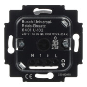 Busch-Jaeger Univ.Relais-Einsatz UP 230V 2300W/VA 6401 U-102-2