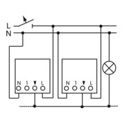 Busch-Jaeger Univ.Relais-Einsatz UP 230V 2300W/VA 6401 U-102-4