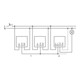 Busch-Jaeger Univ.Relais-Einsatz UP 230V 2300W/VA 6401 U-102-5