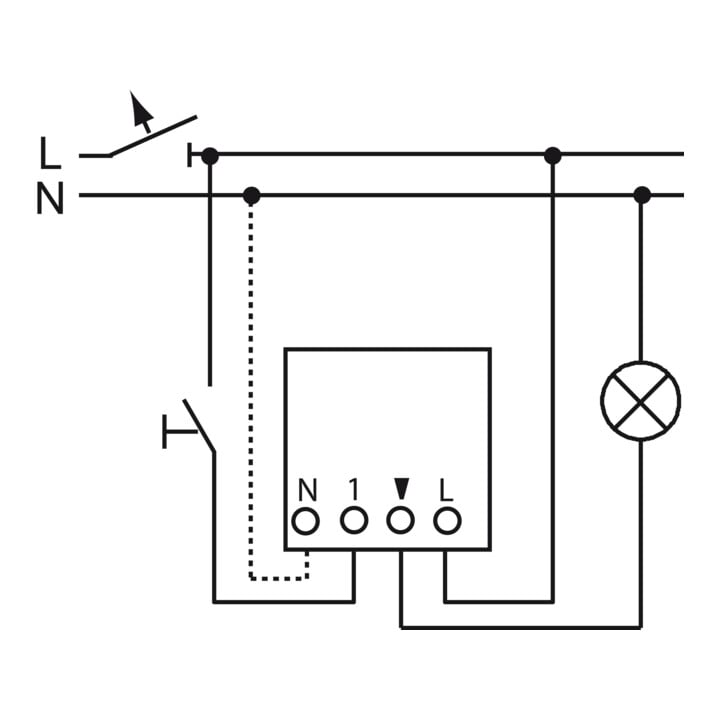 Busch-Jaeger Univ.Relais-Einsatz UP 230V 2300W/VA 6401 U-102