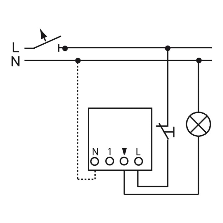 Busch-Jaeger Univ.Relais-Einsatz UP 230V 2300W/VA 6401 U-102