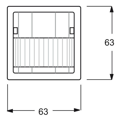 Busch-Jaeger Wächter Sensor dav/sws UP 180 Komfort 6122/02-84