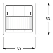 Busch-Jaeger Wächter Sensor dav/sws UP 180 Komfort 6122/02-84-4