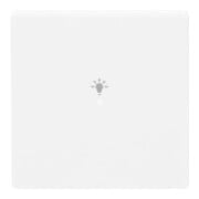 Busch-Jaeger Wippe 1-fach, Symbol Licht studioweiß 6231-10-84-3