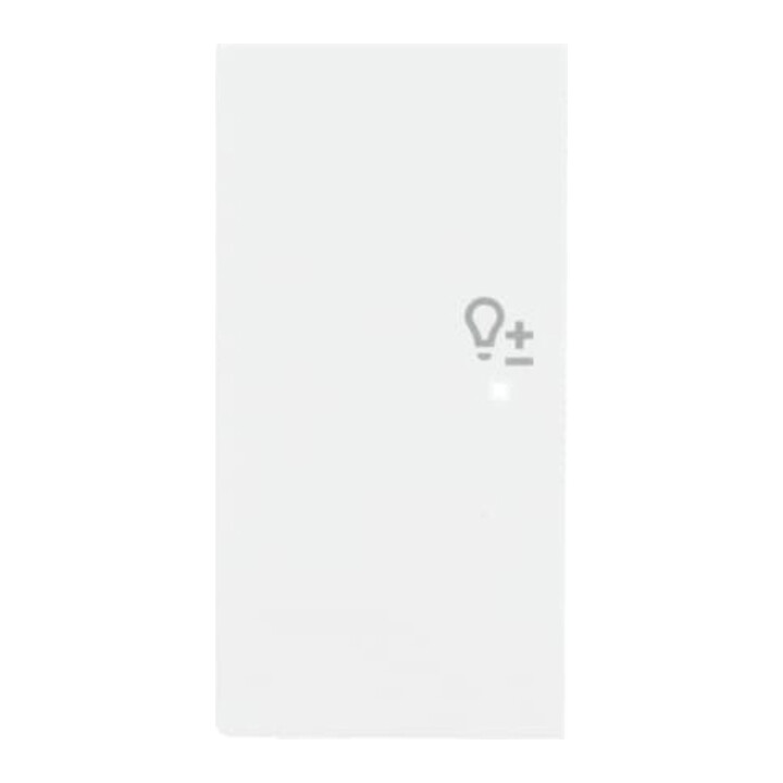 Busch-Jaeger Wippe 2-f li Symbol Dimmer studioweiß 6234-21-84