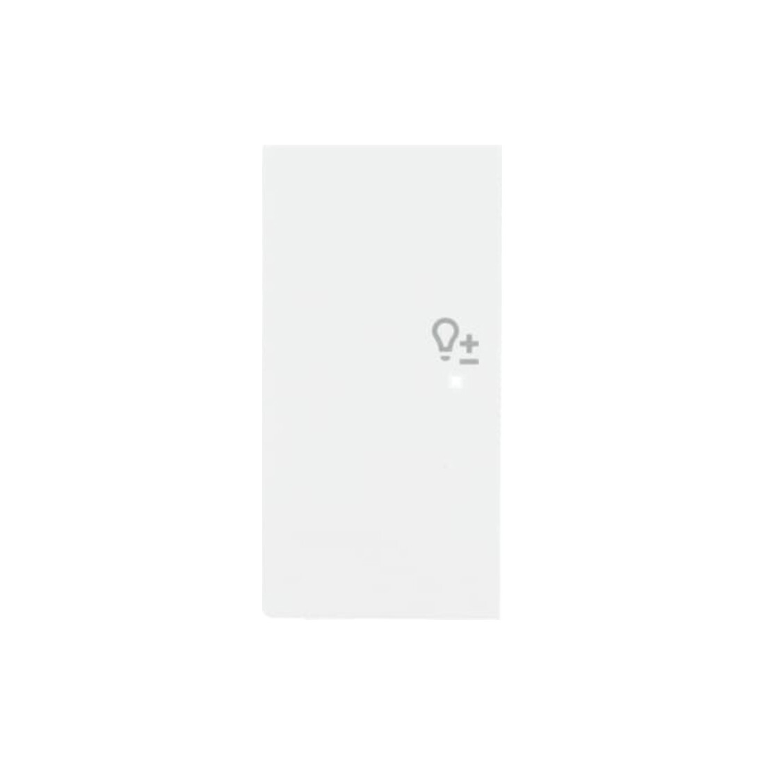 Busch-Jaeger Wippe 2-f li Symbol Dimmer studioweiß 6234-21-84