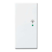 Busch-Jaeger Wippe 2-f li, Symbol Licht studioweiß 6231-21-84-3