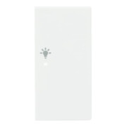 Busch-Jaeger Wippe 2-f re, Symbol Licht studioweiß 6231-22-84-3
