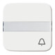 Busch-Jaeger Wippe aws Symbol Klingel m.Beschriftungsfeld 2506 N/KI-214