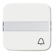 Busch-Jaeger Wippe aws Symbol Klingel m.Beschriftungsfeld 2506 N/KI-214-3