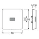 Busch-Jaeger Wippe cws Kontroll-Wechsel 2107-32-3
