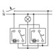 Busch-Jaeger Wippkontrollschalter 10A, m.Glimmlampe 2000/6 USK-2