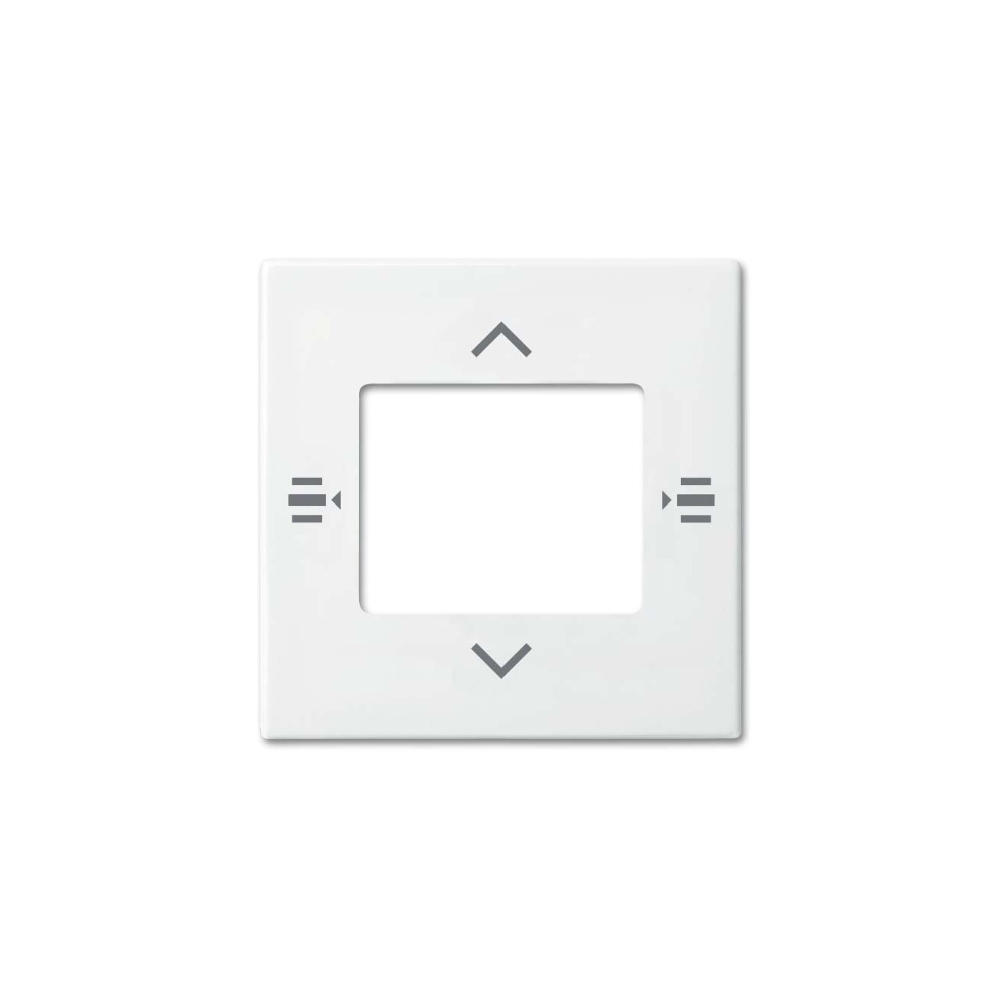 Busch-Jaeger Zentralscheibe alpinweiß 7-fach KNX 6108/61-914