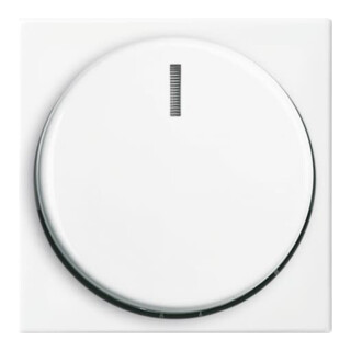 Busch-Jaeger Zentralscheibe alpinws f.Dimmer 2115-914