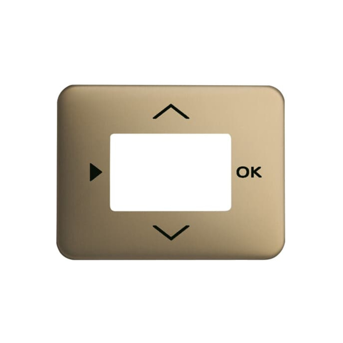 Busch-Jaeger Zentralscheibe bronze f.Timer-Bedienelem. 6435-21