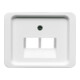 Busch-Jaeger Zentralscheibe stws gl f.UAE-Anschlussdo.2f 1803-02-24G