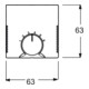 Busch-Jaeger Zentralscheibe stws mt f. Temp.-Regler 1794-884-3