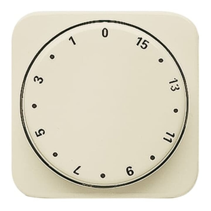 Busch-Jaeger Zentralscheibe ws Zeitschaltuhr,15Min. 1770-212-102