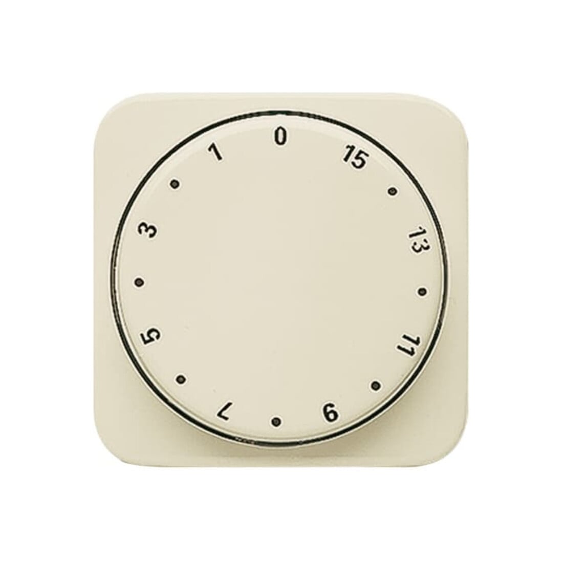 Busch-Jaeger Zentralscheibe ws Zeitschaltuhr,15Min. 1770-212-102