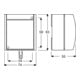 Busch-Jaeger Zugwechselschalter AP 2610/6 W-53