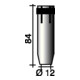 Buse à gaz fortement conique 12 mm adapté à brûleur ERGOPLUS 36 TRAFIMET-1