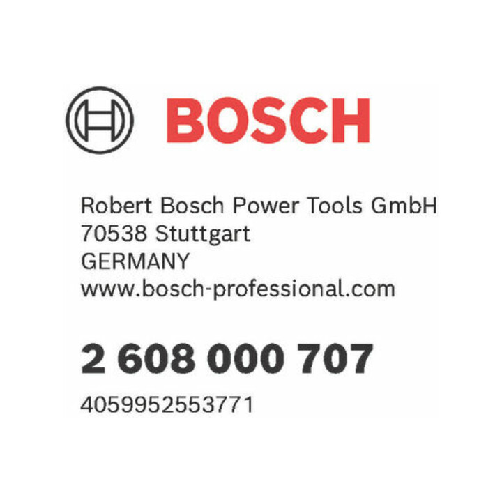 Buse d'aspiration Bosch GAS 18V-10 L