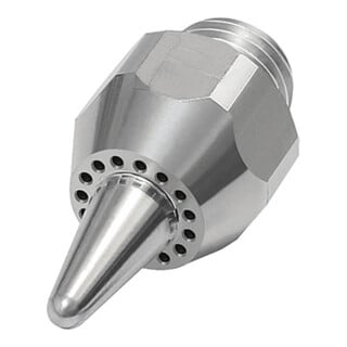 buse de sécurité filetage ext. aluminium L. 41 mm D. ext. 13 mm RIEGLER