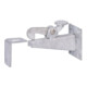 Butée de portail 100x65x50mm acier feuerZN pour vissage GAH-1